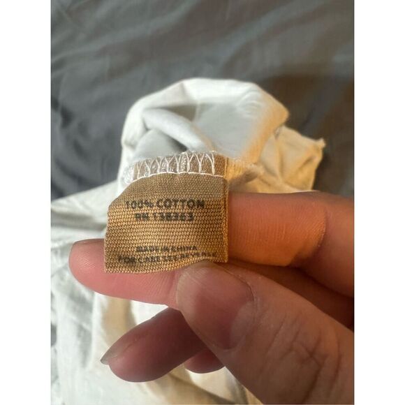 Vintage workwear crew neck short sleeve pullover tee L - Picture 9 of 9